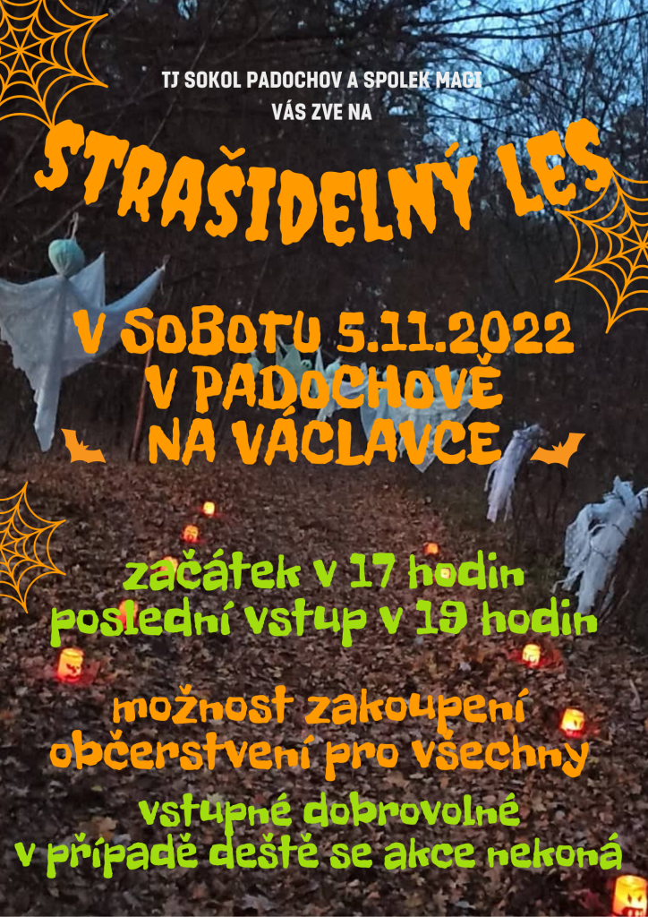 strašidelný les padochov A3