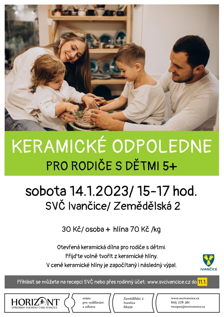 Keramické odpoledne-14.1.23