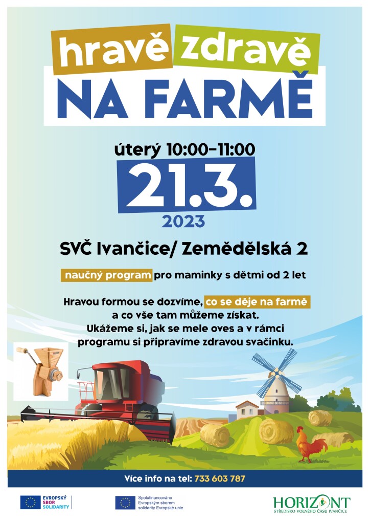 Hravě zdravě na farmě-21.3.23