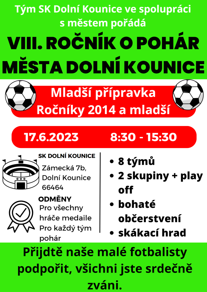 VIII. ročník o pohár města dolní kounice